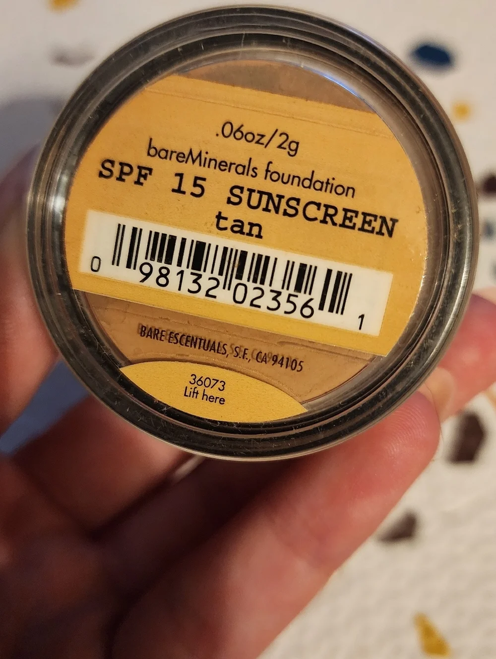 bareMinerals loose mineral